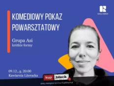 Kraków Wydarzenie Stand-up Krótkie Formy Asi